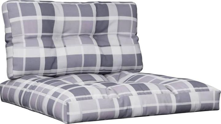 Grey checked pattern