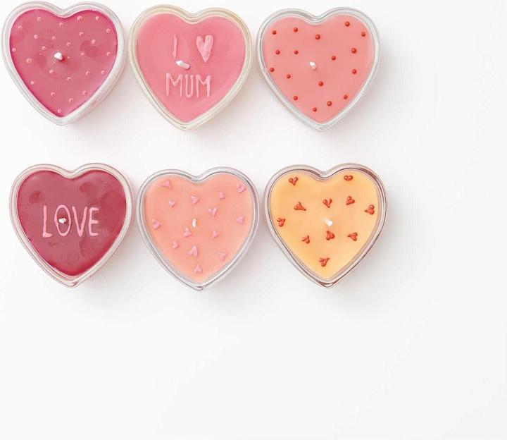 Actual product image Rico Design Glass Jar Heart 7.7 x 7.7 x 3.8 cm (1 x, 4 x 8 x 7.5 cm)