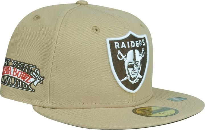 Actual product image New Era 59Fifty Cap - Las Vegas Raiders camel beige - 7 3/8 (7 3/8)