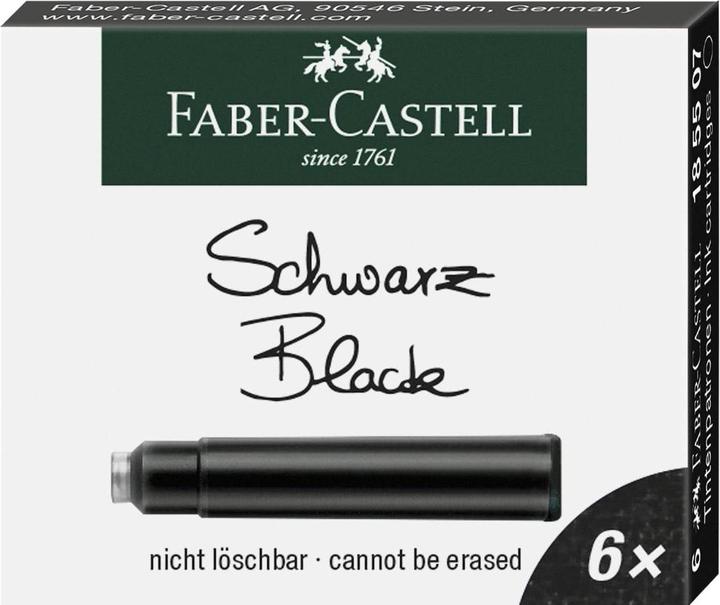 Immagine prodotto Faber-Castell Cartucce d'inchiostro standard (cartucce d'inchiostro, Nero)