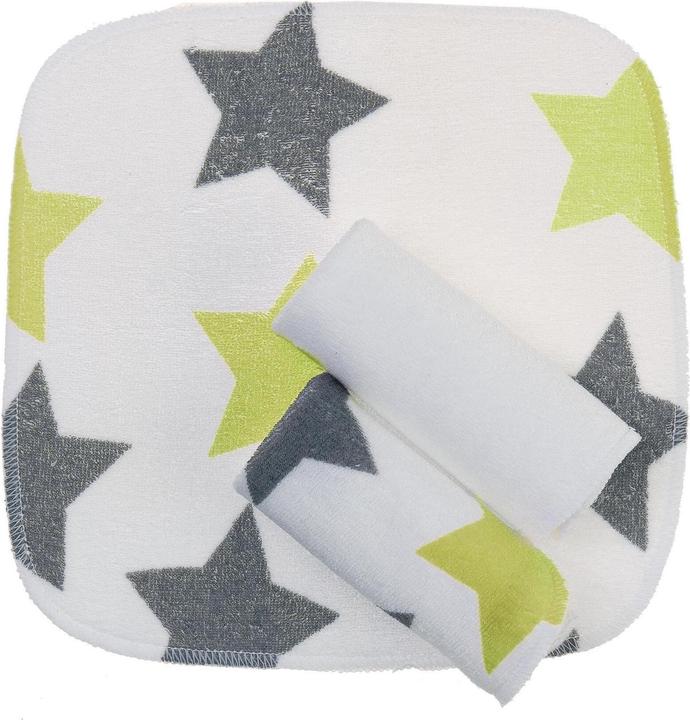 Image du produit Zewi Lavette 3 pcs. lime Stars