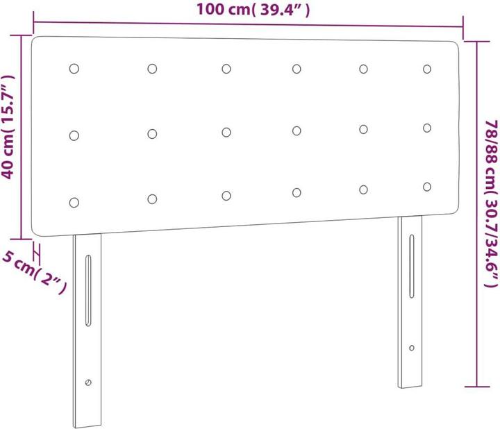 Image du produit VidaXL Herold (100 x 5 x 88 cm)