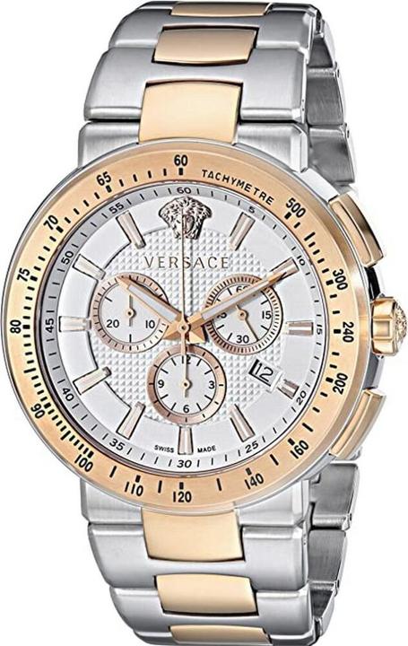 Immagine prodotto Versace VFG130015 Orologio cronografo Mystique da uomo 44mm 5ATM (Cronografo, 44 mm)