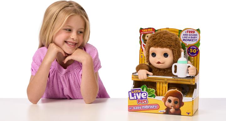 Produktbild Little Baby Monkey Live Pets (30 cm)