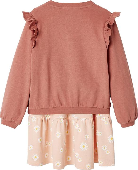 Actual product image Vertbaudet Girls' set: dress & sweat jacket (158)