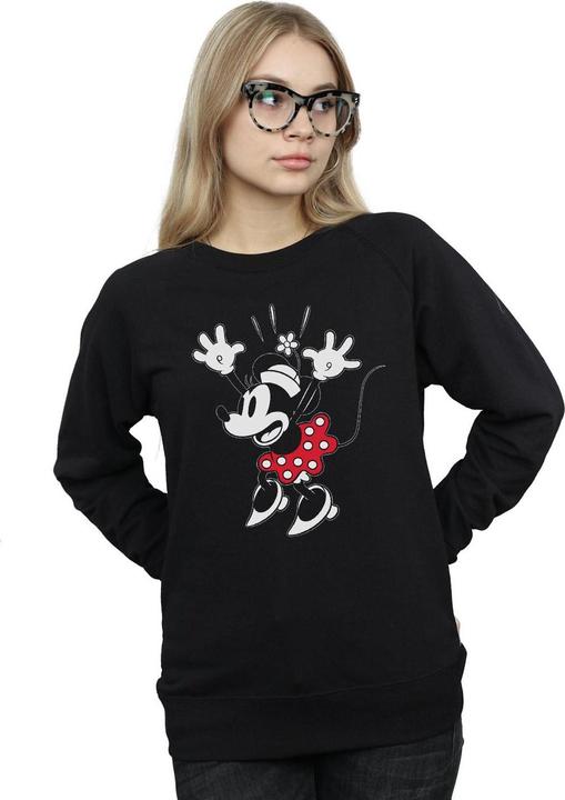 Actual product image Disney Womens/Ladies Minnie Mouse Surprise Sweatshirt (XXL)