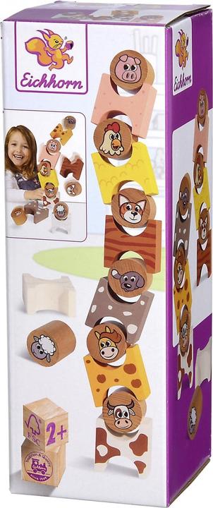Produktbild Eichhorn Stapelspiel Bauernhof