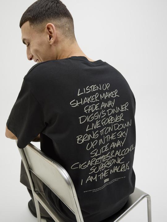 Image du produit Jack & Jones Gedruckt Rundhalsausschnitt T-shirt T-shirt (M)