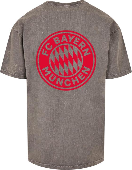 Immagine prodotto FC Bayern München Mia San Mia Red Acid Washed Heavy Oversize Tee - 111611 (4XL)