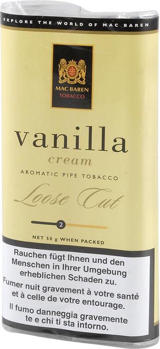 Actual product image Mac Baren Vanilla Cream