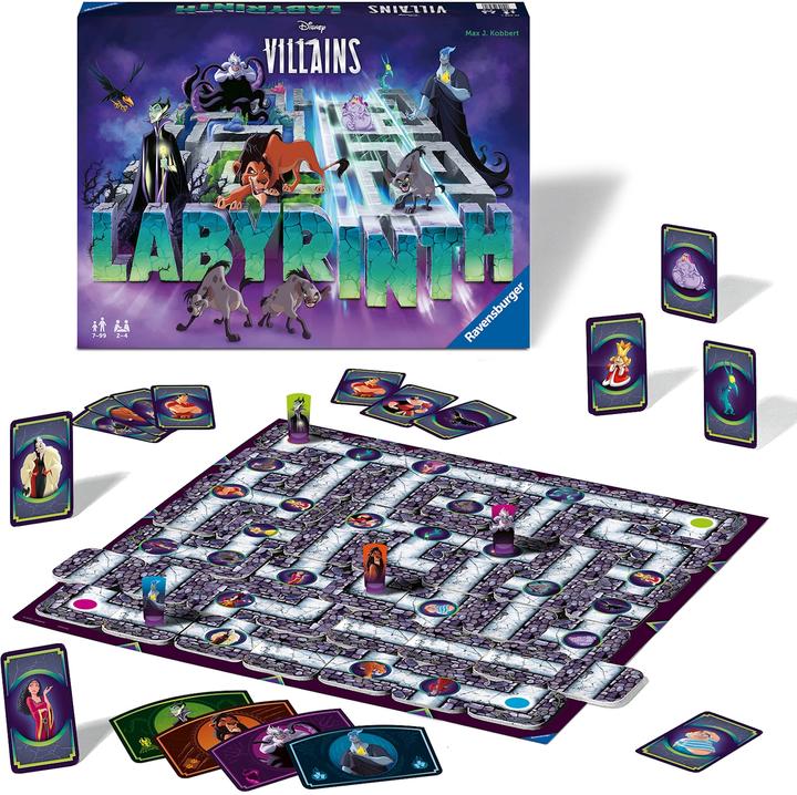 Produktbild Ravensburger Villains Labyrinth (Deutsch, Englisch, Spanisch, Portugiesisch, Italienisch, Französisch, Niederländisch)