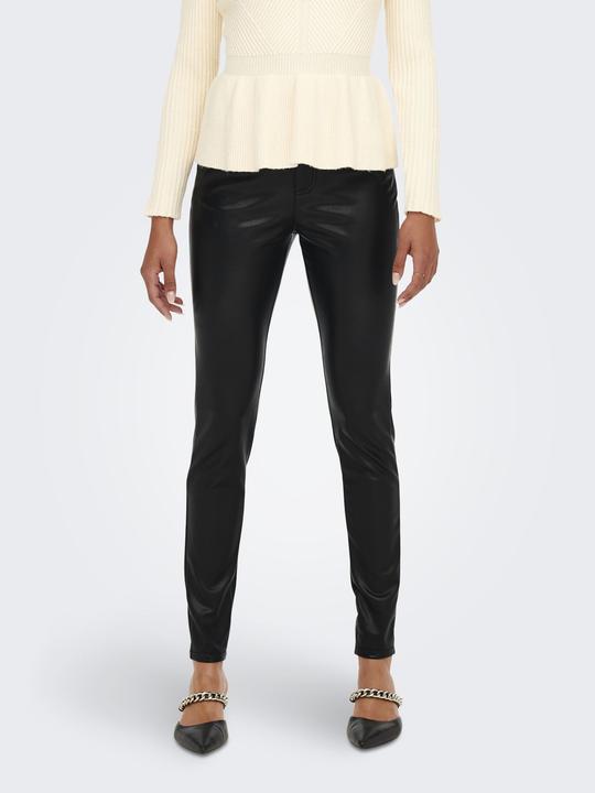 Immagine prodotto Only Pantaloni in ecopelle con zip (S)