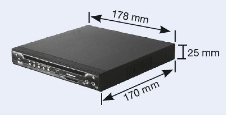 Produktbild Phonocar XSlim DVDPlayer (DVD Player)