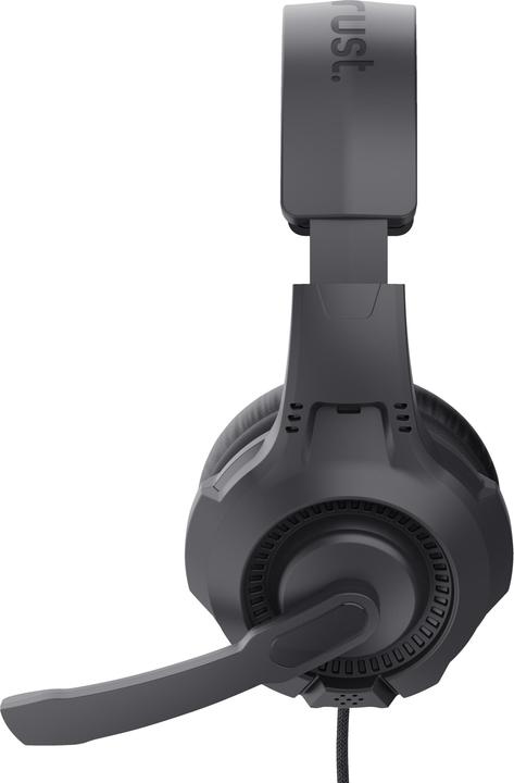 Produktbild Trust 24785 headphones/headset Wired Head-band Gaming Black, Red (Kabelgebunden)