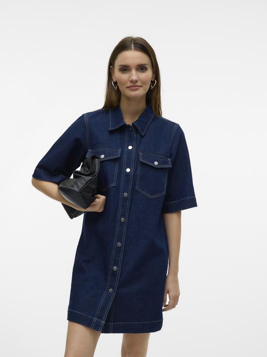 Produktbild Vero Moda VMFENJA Kurzes Kleid Jeanskleid (XL)
