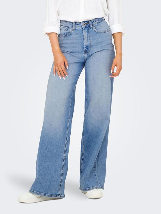 Actual product image Only ONLMARLA Hohe Taille Weiter Beinschnitt Jeans Jeans mit weitem Bein (32)