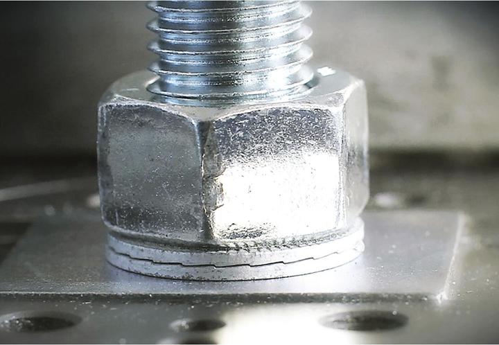 Produktbild Nord-Lock Unterlegscheibe R 88132 geklebt NL 5 Stahl vergütet zinklamellenbeschichtet (M5)