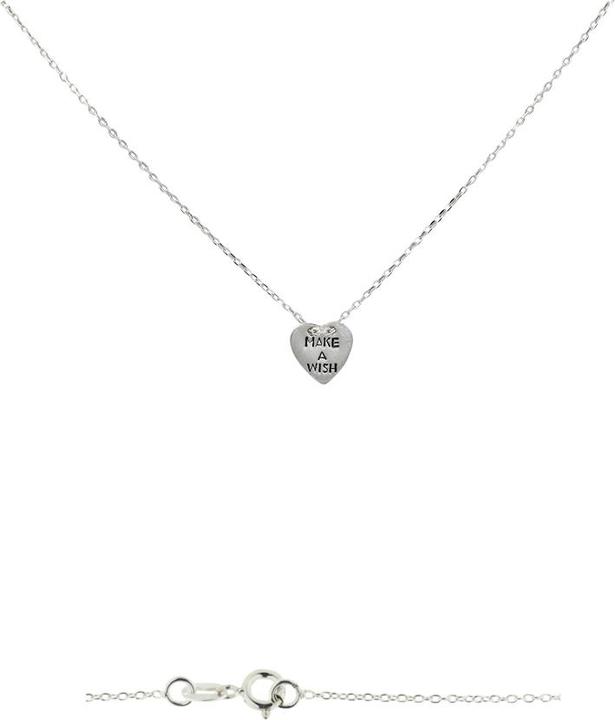 Actual product image Leyda Necklace Make A Wish (Silver 925, 45 cm)