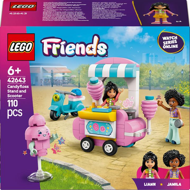 Produktbild LEGO Zuckerwattestand (42643, LEGO Friends)