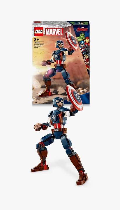 Image du produit LEGO Figurine de construction Captain America (76258, LEGO Marvel)