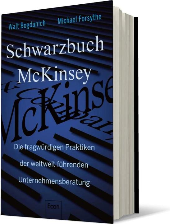 Produktbild Schwarzbuch McKinsey (Deutsch, Michael Forsythe, Walt Bogdanich, 2022)