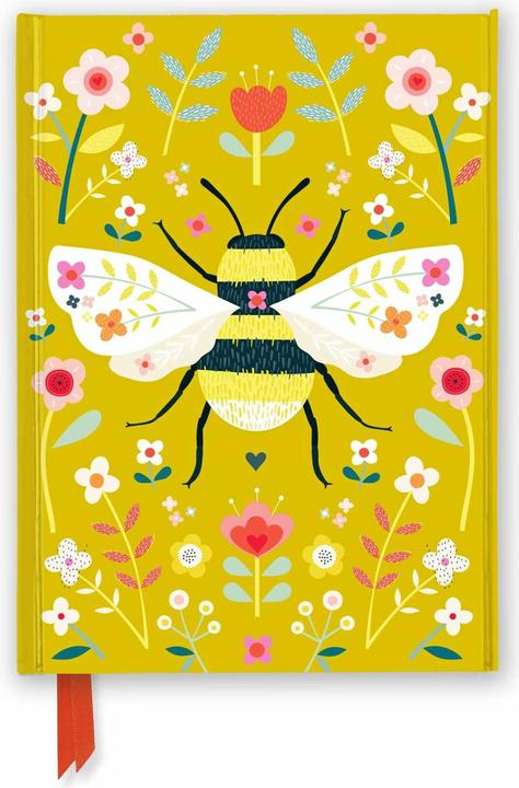Image du produit Bee Brown: Wildflower Bee (Foiled Journal) (À rayures, Couverture rigide)