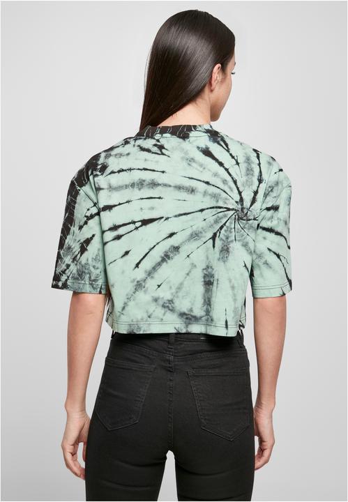 Actual product image Urban Classics Ladies Oversized Cropped Tie Dye Tee (3XL)