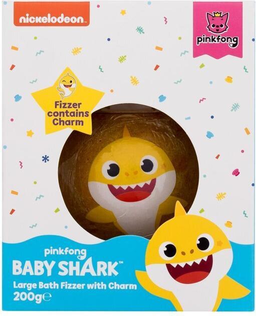 Actual product image Fragrances For Children Baby Shark Bath Fizzer Yellow (Bath bombs)