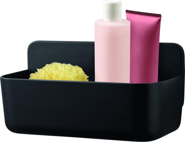 Actual product image tesa LAVAA shower basket, medium incl. adhesive solution without drilling