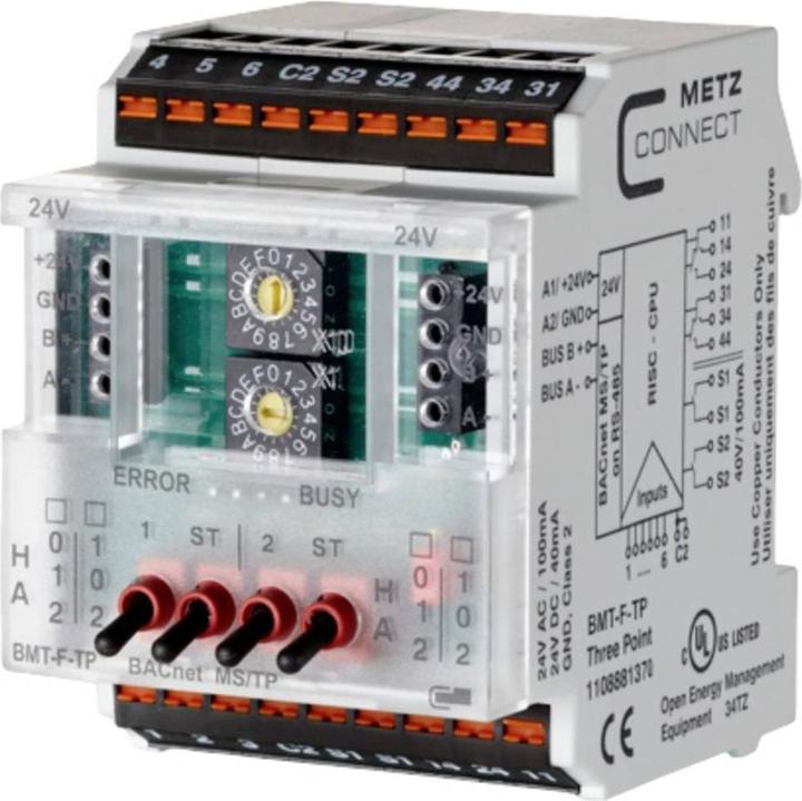 Produktbild Metz Connect Metz 1108881370 BMT-F-TP BACnet MS/TP