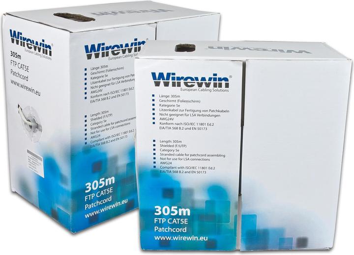 Produktbild Wirewin Netzwerkkabel (F/UTP, CAT5e, 305 m)