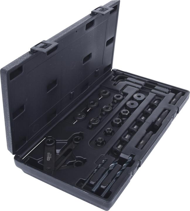 Immagine prodotto KS Tools Set di maschere per la foratura della testa del cilindro, 28 pezzi.