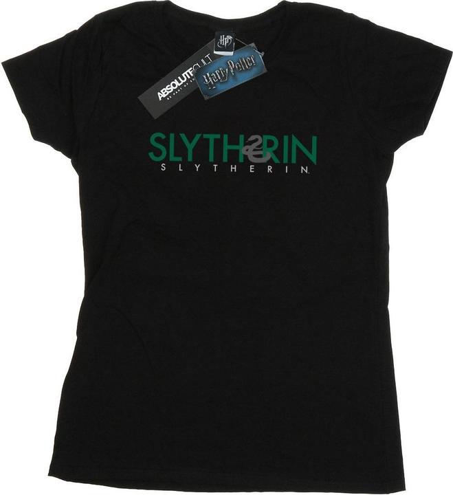 Image du produit - T-shirt SLYTHERIN TEXT - Femme (XL)