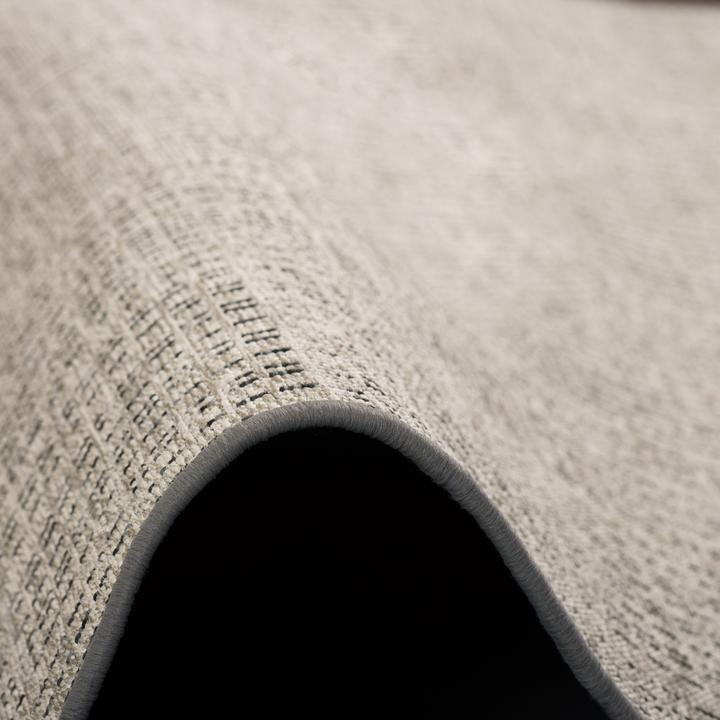 Produktbild Snapstyle Sisal-Optik Designer Flachgewebe Teppich Pure Beige Grau Meliert (160 x 200 cm)