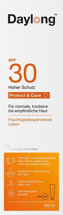 Actual product image Daylong Protect & Care Lotion (Sun lotion, SPF 30, 100 ml, 130 g)