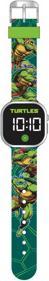 Image du produit Accutime Horloge LED Teenage Mutant Ninja Turtles