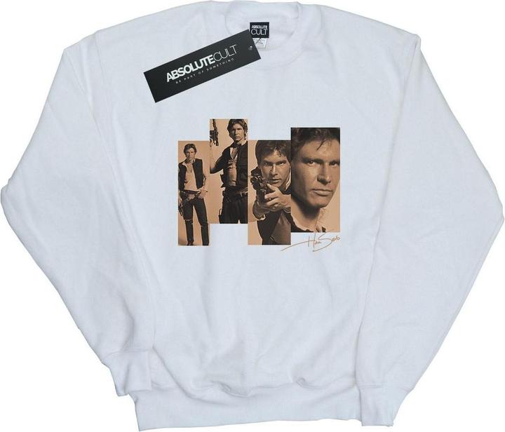 Actual product image Star Wars Mens Han Solo Photoshoot Sweatshirt (XXL)