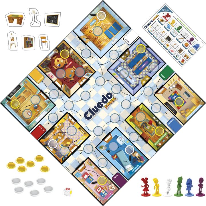 Actual product image Hasbro Gaming Cluedo Junior (Dutch)