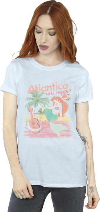 Immagine prodotto Disney The Little Mermaid Greetings From Atlantica Maglietta Ampia Donna (S)