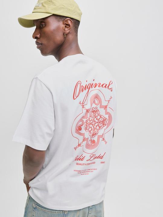 Produktbild Jack & Jones Gedruckt Rundhalsausschnitt T-shirt T-shirt (L)