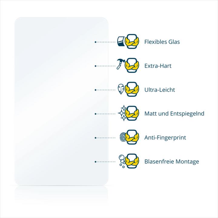 Actual product image BROTECT AirGlass Glass Matte (Verse Pro)