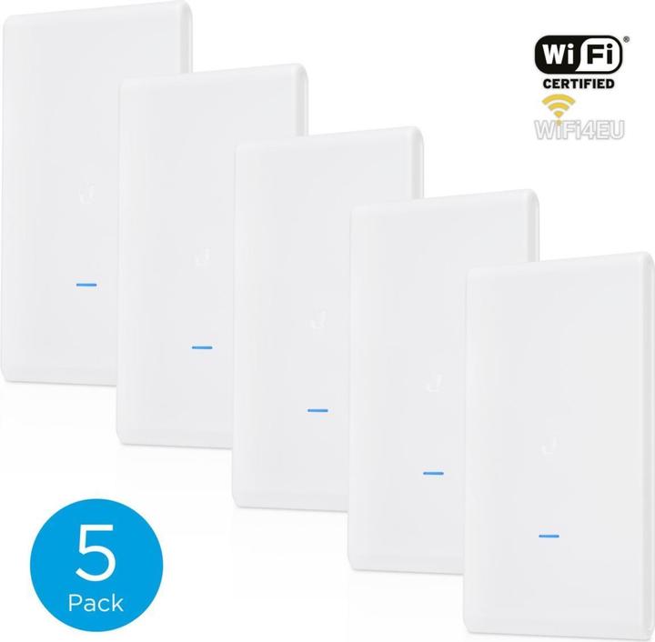 Actual product image Ubiquiti UniFi UAP-AC-M-PRO-5 Set of 5 (1300 Mbit/s)