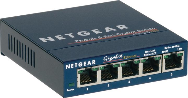 Netgear 5-Port 1gb Unmanaged Poe Switch (5 Ports)