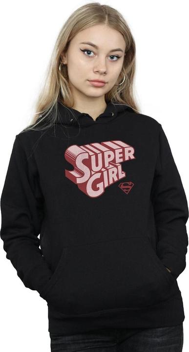 Produktbild Supergirl Retro Logo Kapuzenpullover (XXL)