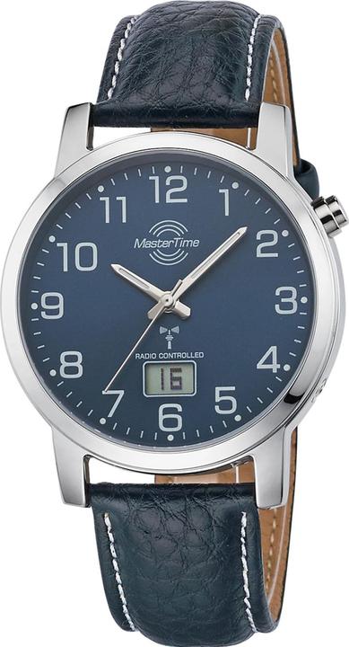 Conrad Components Master Time Funk Herrenuhr (Analoguhr, Digitaluhr, Funkuhr, 41 mm)
