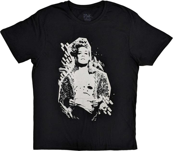 Immagine prodotto P!nk Maglietta Effetto Dipinto Adulto Unisex (M)
