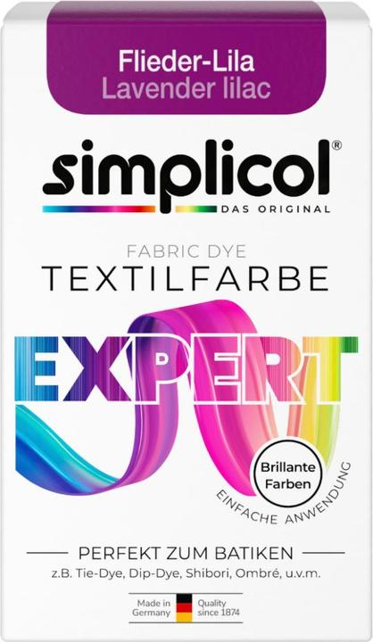 Actual product image Simplicol Textile colour expert (Lilac Purple, 150 ml)