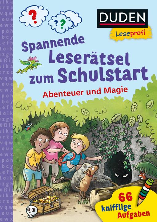 Actual product image Duden Leseprofi – Spannende Leserätsel zum Schulstart: Abenteuer und Magie, 1. Klasse (German, Susanna Moll, 2024)