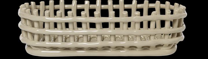 Immagine prodotto Ferm Living Cestino in ceramica (1 x, 30 x 15 x 8,5 cm)