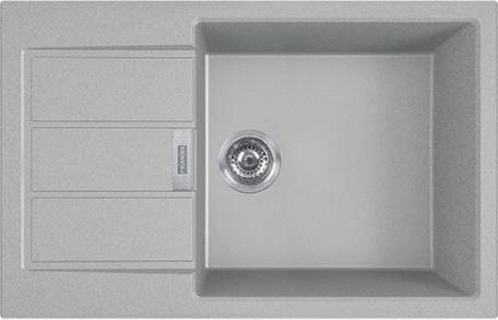 Actual product image Franke SINK TECTONITE SIRIUS 143.0590.223 GREY (Fitted sink, 50 cm, 78 cm)